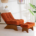 MAXYOYO Accent Chair with Ottoman, Lounge Chair with Adjustable Backrest by MAXYOYO