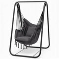 VECELO Hammock Chair with Stand, Sturdy & Rustproof Frame with Anti-Tip Base by VECELO
