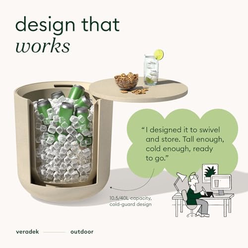 Veradek Kona Cooler Side Table - Image 4