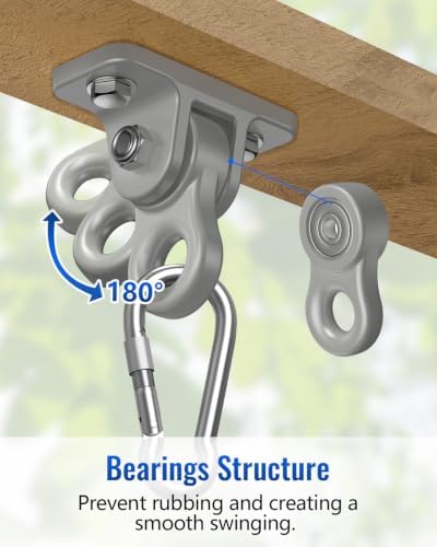 Heavy Duty Swing Hangers, Indoor-Outdoor Hooks - Image 4
