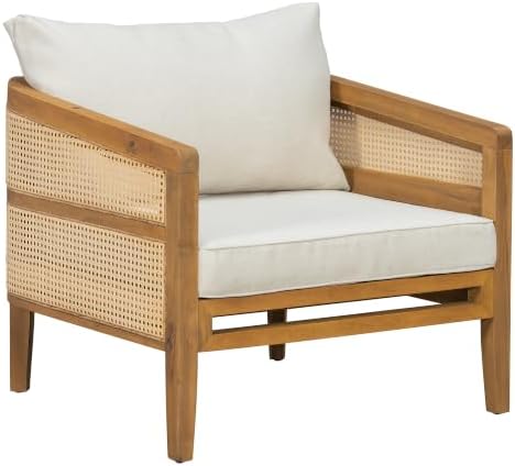 VilroCaz 5-Piece Acacia Wood Patio Furniture Set, Modular Outdoor Sofa Set - Image 7