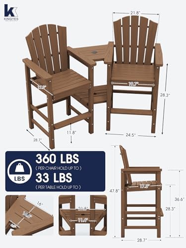 Tall Adirondack Chair Set of 4 - Image 4