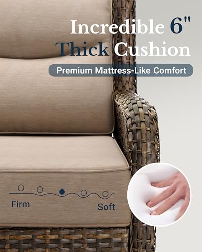 Oversized Loveseat, Outdoor Sofa - Image 3