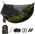 Camping Hammock with Mosquito Net and Ridge Rope, 2 Person Extra Large by TravelBird
