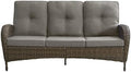 Pop Patio Sofa Outdoor Wicker Couch by ACTREST