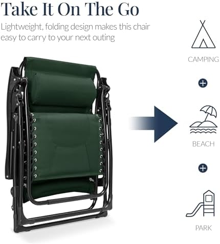 Best Choice Products Oversized Padded Zero Gravity Chair Recliner - Image 5