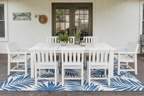 Perli™ 9-Piece Outdoor Dining Set, All-Weather HDPE Patio Furniture - Image 2