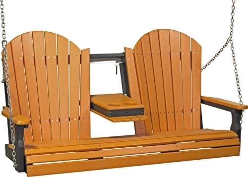 5' Adirondack Hanging Porch Swing by DutchCraftersAmishFurniture