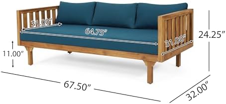 Claremont Outdoor 3 Seater Daybed - Image 3