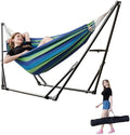 Portable Hammock with Stand for Outside or Inside, No Tree Required by LIEVIM