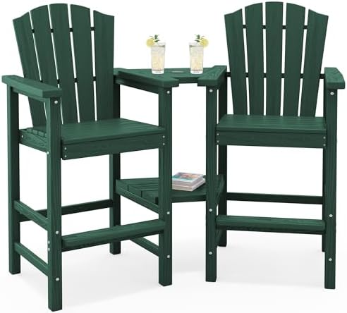 Tall Adirondack Chair Set of 2 by KINGYES