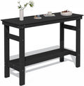 SERWALL 41" HDPE Outdoor Bar Table by SERWALL