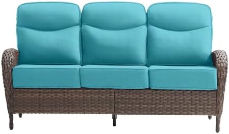 Luxury Patio Sofa Outdoor Wicker Couch by ACTREST