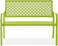 Best Choice Products Outdoor Bench 2-Person Metal Steel Benches Furniture by BestChoiceProducts
