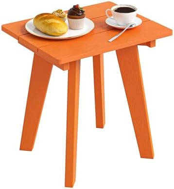 Homejoy HDPE Outdoor Side Table, Small Outdoor Table by HOMENJOY