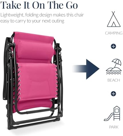 Best Choice Products Oversized Padded Zero Gravity Chair Recliner - Image 5
