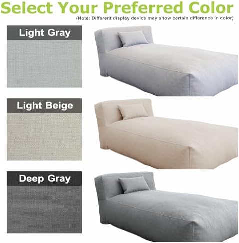 Dineli Chaise Lounge Chair Outdoor Bed Lounger Couch Sofa - Image 6