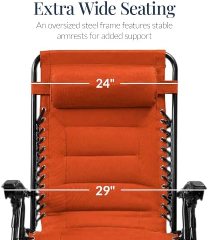 Best Choice Products Oversized Padded Zero Gravity Chair Recliner - Image 3
