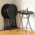 6 Pack Cocktail Table, 32 Inch Folding Table, High Top Round Tables by FoldingFurniture