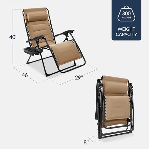 Best Choice Products Oversized Padded Zero Gravity Chair Recliner - Image 2
