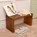 SwallowLiving 30 Inch Solid Wood Bench, Farmhouse Indoor Kitchen Dining Bench by SwallowLiving