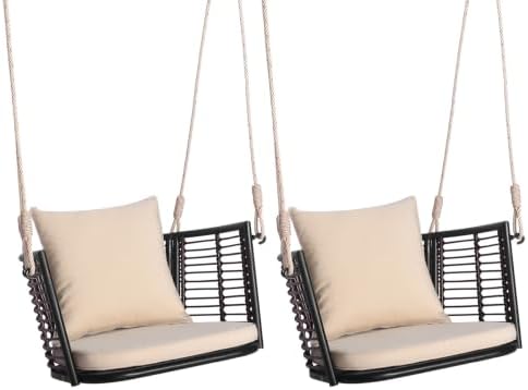 HAPPYGRILL 2 Pack Outdoor Porch Swing by HAPPYGRILL