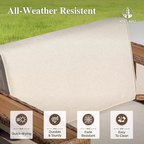 5pcs Patio Sectional Furniture Set - Image 4