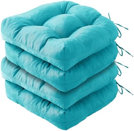 Outdoor Chair Cushions Set of 4, Patio Chair Cushions by IPYNBAP