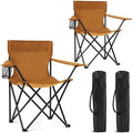 2 Pack Portable Camping Chairs Folding Lawn Chair Outdoor Lightweight Beach by Canpsky