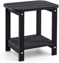 2-Tier Outdoor Side Table, Patio End by UQQUUNIQ