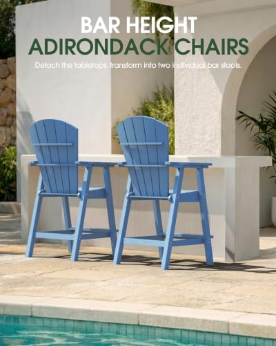 Tall Adirondack Chairs Set of 4 - Image 3