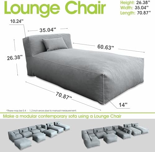 Dineli Chaise Lounge Chair Outdoor Bed Lounger Couch Sofa - Image 2