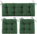 Wicker Chair Cushions of 3 Pieces, Waterproof Cushions by Aegisun