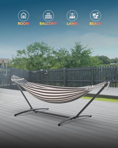 Everyfun Double Hammock with Stand - Image 6