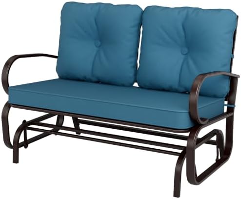 Outdoor Swing Glider Rocking Chair Patio Bench by Incbruce