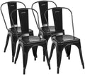DUMOS Counter Height Bar Stools Set of 4, Dining Chairs by DumosLifestyle