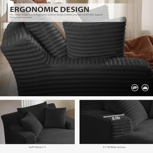 50 Inches Chaise Lounge Indoor, Oversized Chaise Lounge Chair - Image 5