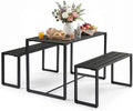42" Outdoor Metal Patio Dining Set by Outvita