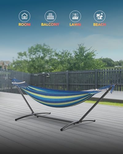 Everyfun Double Hammock with Stand - Image 2