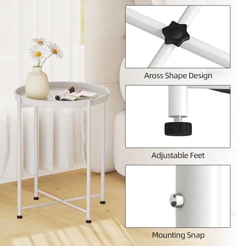 Small Side Table, Tray Table - Image 7