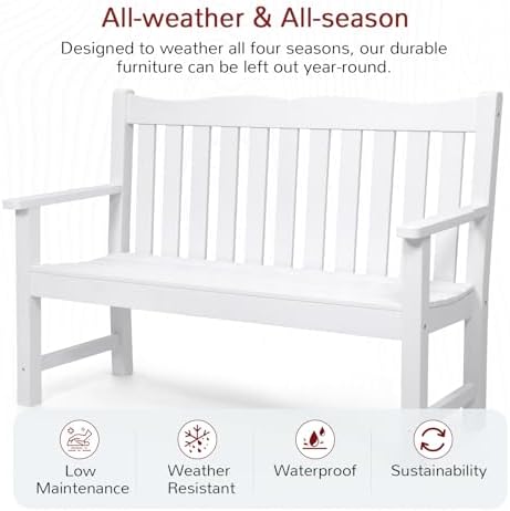 Stoog 3 Pieces All-Weather Patio Furniture Set, Include 2 Outdoor Chairs and 1 - Image 4