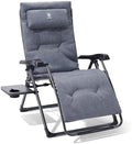EVER ADVANCED Aluminum Zero Gravity Chair, 2.4" Padded, 350 lb Capacity by EVERADVANCED