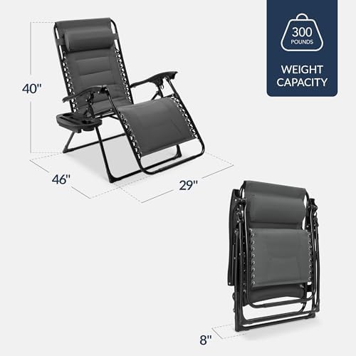 Best Choice Products Oversized Padded Zero Gravity Chair Recliner - Image 2