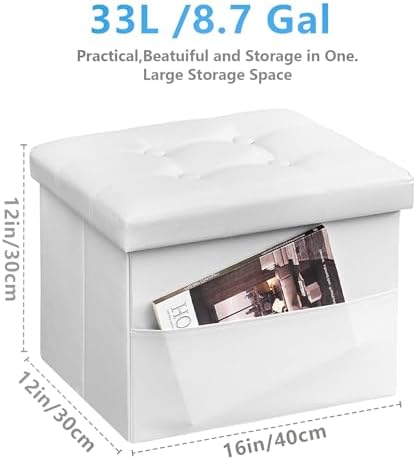 AmasSmile Ottoman with Storage - Image 3