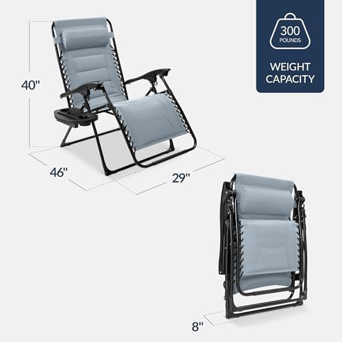 Best Choice Products Oversized Padded Zero Gravity Chair Recliner - Image 2
