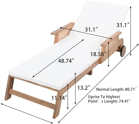 Christopher Knight Home Revia Chaise Lounge Outdoor - Image 2