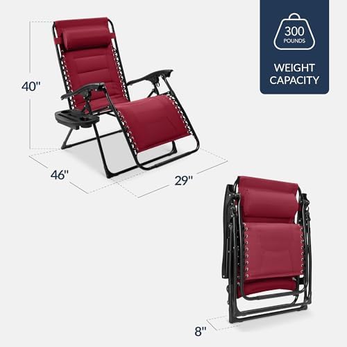 Best Choice Products Oversized Padded Zero Gravity Chair Recliner - Image 2