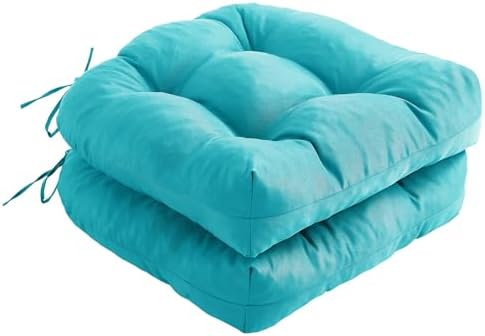 Outdoor Chair Cushions Set of 2, Patio Chair Cushions by IPYNBAP