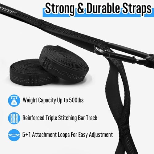 Grassman Camping Hammock Double & Single Portable Hammock - Image 4