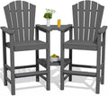 Tall Adirondack Chair Set of 2 by KINGYES